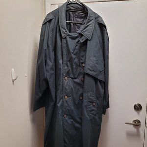 GENTLY USED, CARRINGTON BY GEORGE RICHARDS DOUBLE BREASTED TRENCH COAT, 3XL!!!